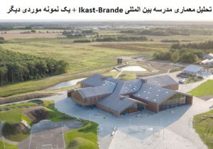 پاورپوینت تحلیل معماری مدرسه بین المللی Ikast-Brande