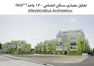 پاورپوینت تحلیل معماری مجتمع مسکونی 120 واحدی AllesWirdGut Architektur