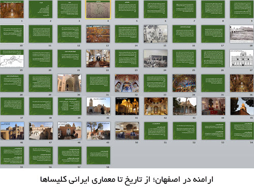  پاورپوینت ارامنه در اصفهان؛ از تاریخ تا معماری ایرانی کلیساها
