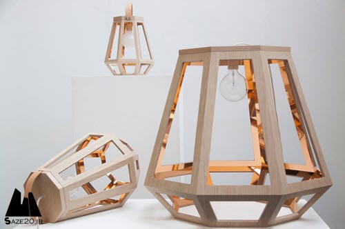 پانزده ایده لامپ آویز چوبی برای دکوراسیون منزل,لامپ آویز چوبی,لامپآویز چوبی برای دکوراسیون,