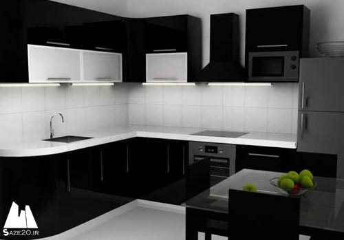 مدل های کابینت آشپزخانه شیک و زیبا با طراحی مدرن,کابینت آشپزخانه شیک و زیبا,کابینت آشپزخانه,