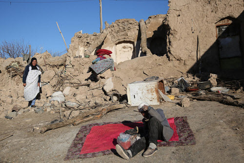 تخریب ۱۵۰۰ مسکن روستایی در زلزله خراسان