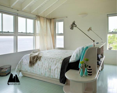 تخت خواب پشتی دار، 7 مدل برای اتاق های کوچک و بزرگ!