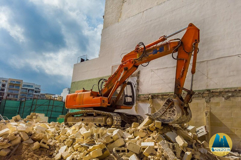 اصول تخریب و خاکبرداری ساختمان