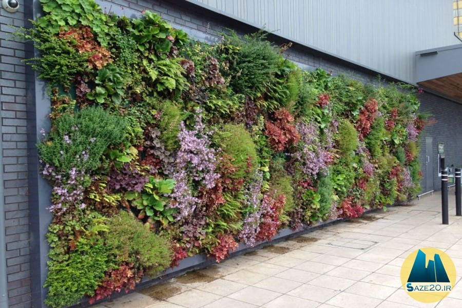 دیوار سبز مصنوعی و طبیعی