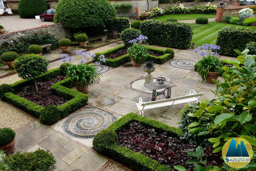 آشنایی با اصول طراحی باغ کلاسیک