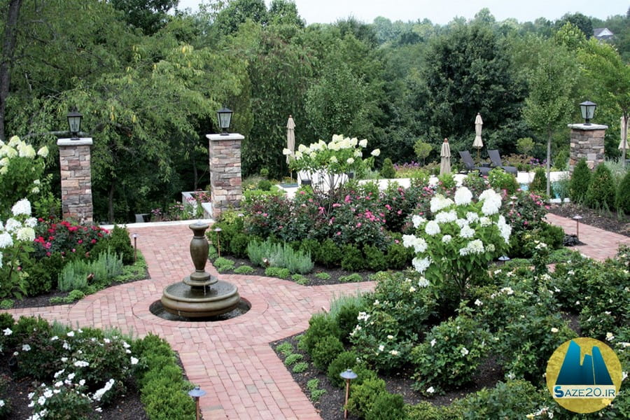 عناصر اصلی در طراحی باغ به سبک کلاسیک