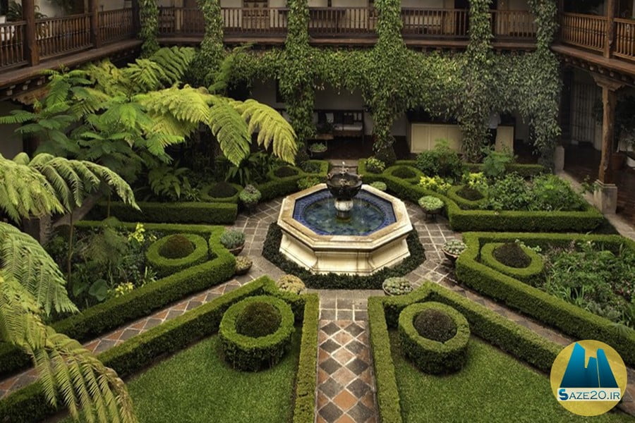 اصول طراحی باغ کلاسیک