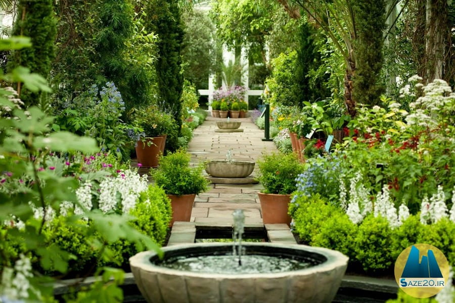 طراحی باغ سبک کلاسیک