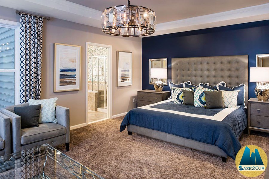 بهترین و آرامش‌بخش‌ترین رنگ‌ اتاق خواب برای بزرگسالان