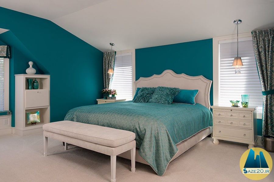بهترین رنگ برای اتاق خواب کوچک