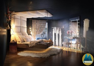 طراحی دکوراسیون اتاق خواب فانتزی با 7 ایده جالب و کاربردی