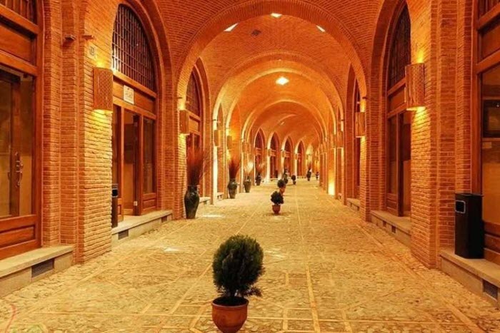 معماری بازار قزوین